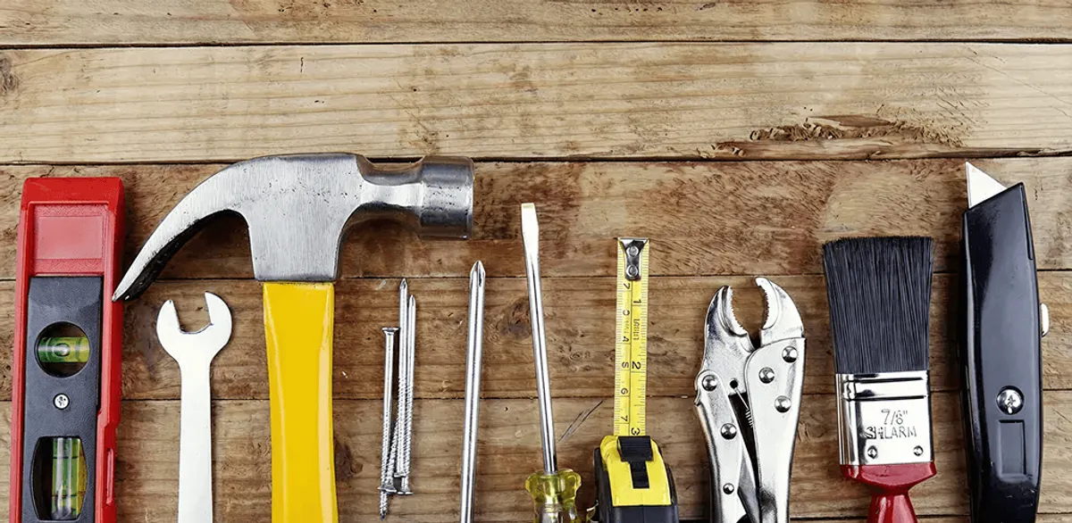 Handyman tools for home repairs and maintenance services in Riverside, CA